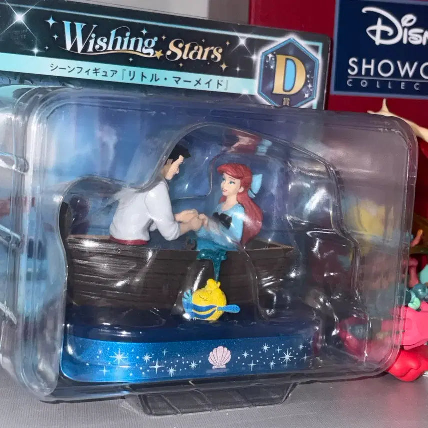 [BUNJANG] Disney Happy Kuji Wishing Stars Ariel Eric The Little Mermaid Kiss the Girl Figure / 오늘만) 디즈니 해피쿠지 위싱스타즈 에리얼 에릭 인어공주 키스더걸 피규어