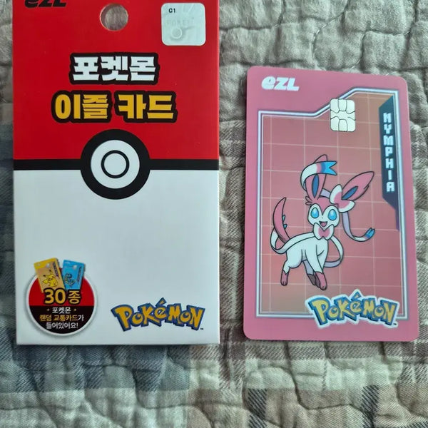 [BUNJANG] Pokemon 30th Anniversary Nimphéa Transit Card / 포켓몬 30주년 교통카드 님피아