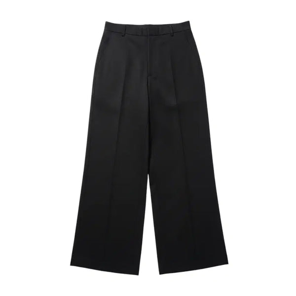 [BUNJANG] MIXXO Black Wide Cotton Pants / 여성28/ 미쏘 블랙 와이드 코튼팬츠 36-119