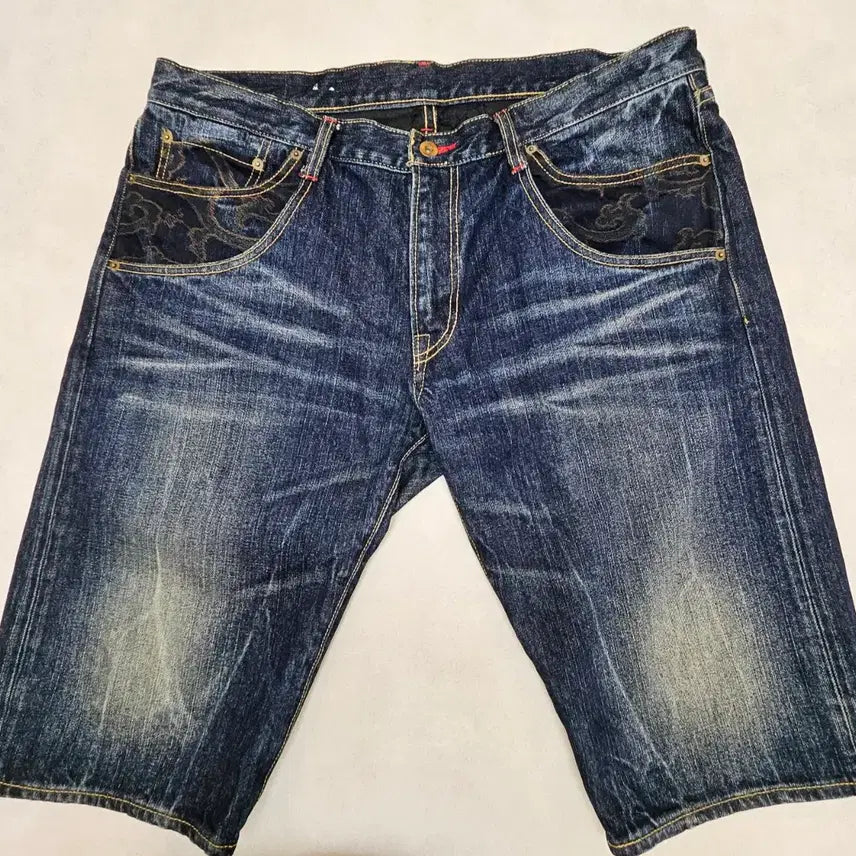 [BUNJANG] Eternal Denim Half Pants Size 40 / 이터널 ETERNAL 데님 하프팬츠 청반바지 40사이즈