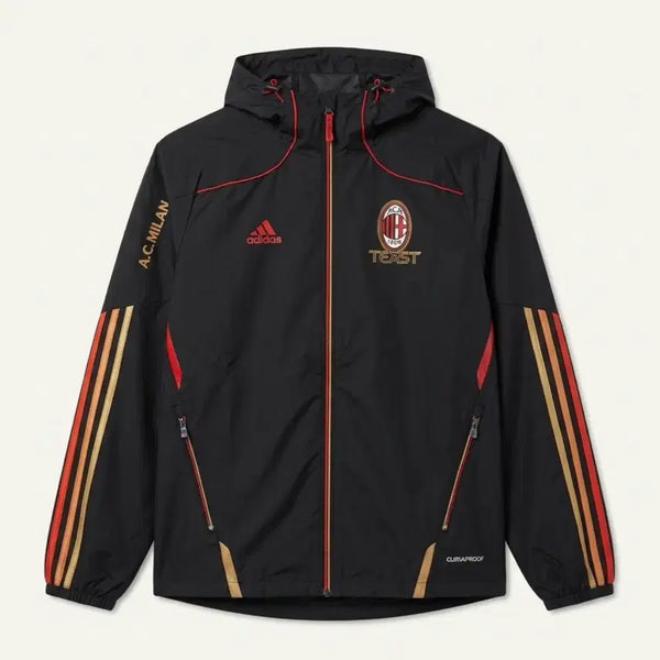 [BUNJANG] Adidas AC Milan Windbreaker Jacket / 아디다스 AC밀란 바람막이 자켓