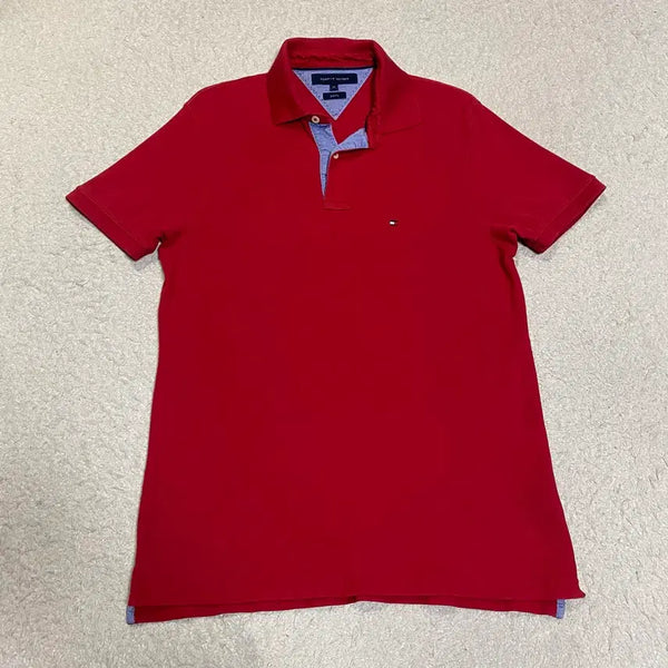 [BUNJANG] Tommy Hilfiger Short Sleeve Polo Shirt - Medium / 타미힐피거 반팔 카라티 m