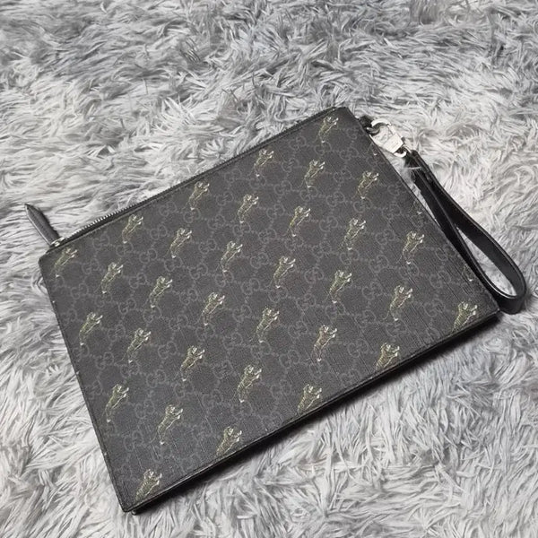 [BUNJANG] Gucci GG Jumping Tiger Clutch / 구찌 GG 점핑타이거 클러치