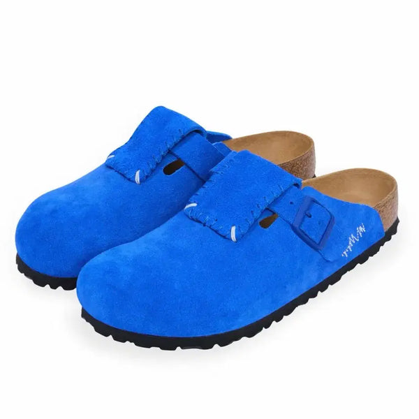 [BUNJANG] Birkenstock x ADER Error Boston Flap Ultra Blue Slippers (EU43/280mm) / (280mm)버켄스탁x아더에러 보스턴 플랩 울트라 블루 슬리퍼 새제품 팝니다