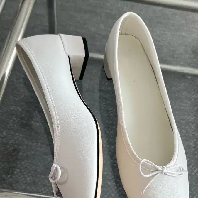 [BUNJANG] Ballet Flats Shoes (3.5cm Heel) / 발레 플랫슈즈 (굽3.5cm)