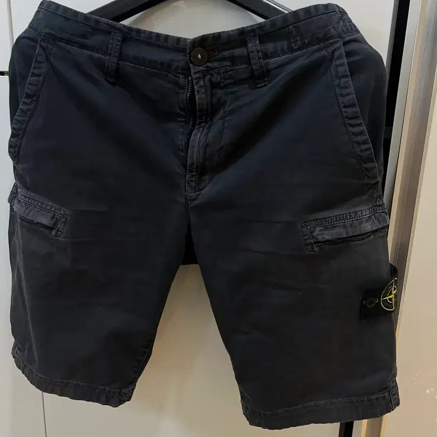 [BUNJANG] Stone Island Washed Denim Shorts / 스톤아일랜드 데님 워싱 반바지 30~31