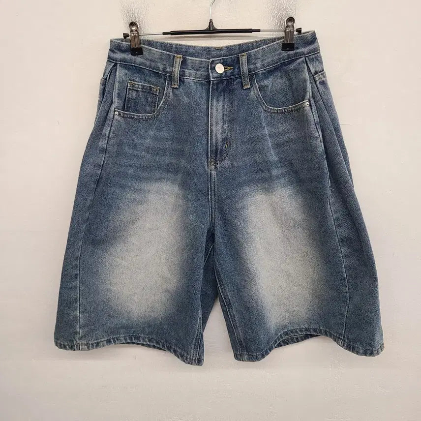 [BUNJANG] 27 inch Denim Bermuda Shorts / [27 inch] 데님 버뮤다 팬츠