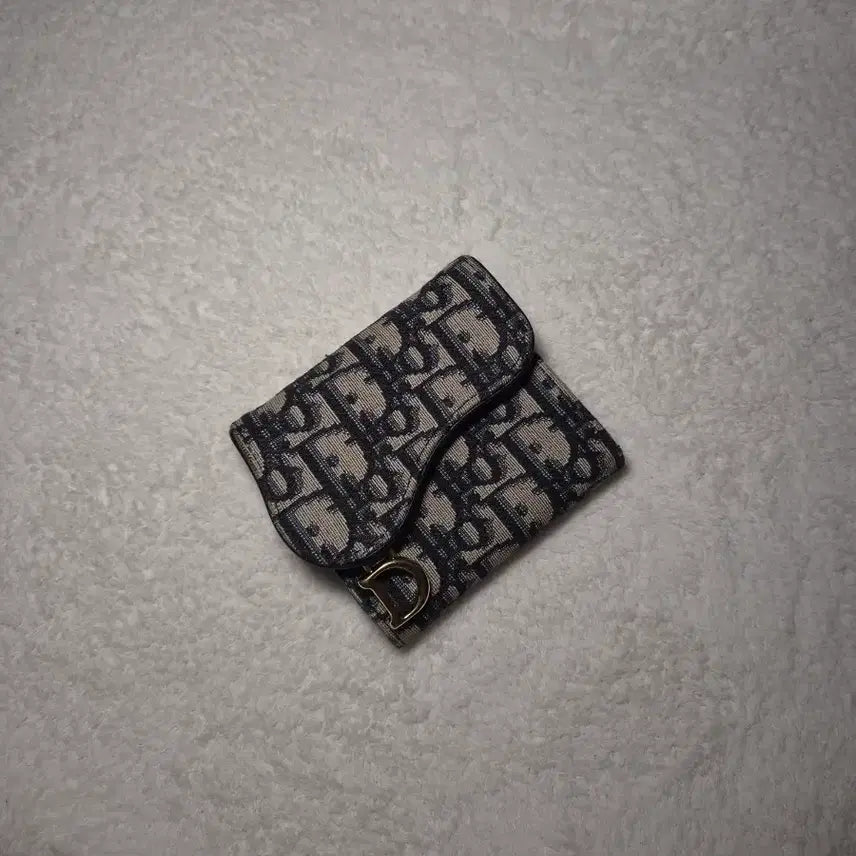 [BUNJANG] Dior Saddle Lotus Wallet / 디올 새들 로터스 반지갑