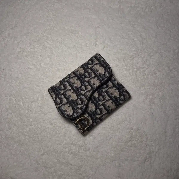 [BUNJANG] Dior Saddle Lotus Wallet / 디올 새들 로터스 반지갑
