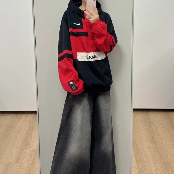 [BUNJANG] Nike NSW Air Woven Anorak Jacket / 나이키 NSW 에어 우븐 아노락 자켓