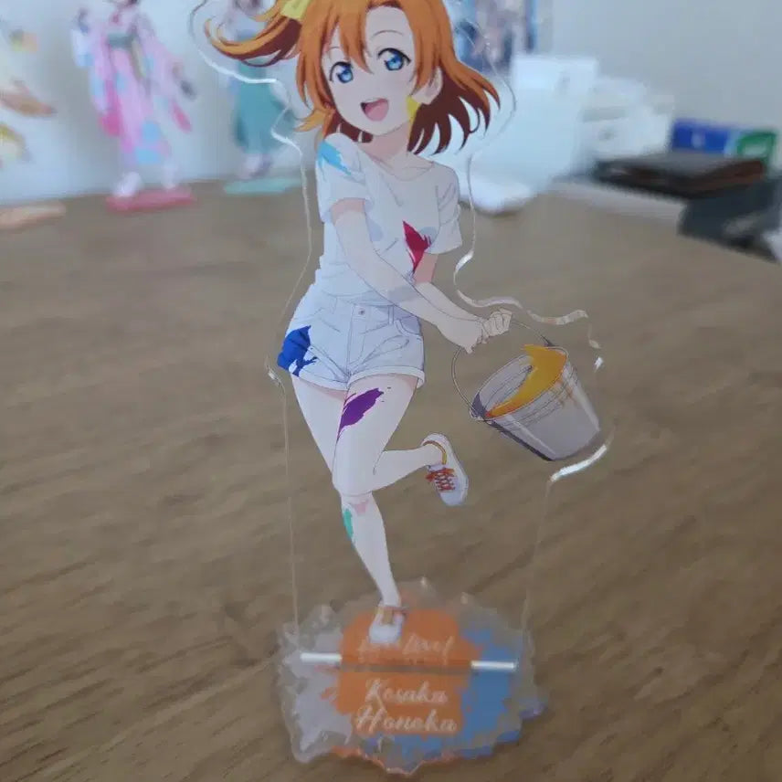 [BUNJANG] Love Live! Muse Kosaka Honoka Painter Style Acrylic Stand / 러브라이브 뮤즈 페인터스타일 아크릴 스탠드 코사카 호노카