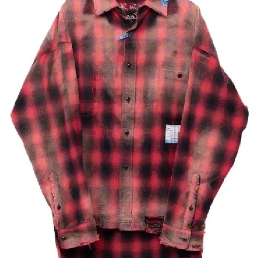 [BUNJANG] Mihara Yasuhiro Checkered Shirt / (급처) 미하라야스히로 체크 셔츠