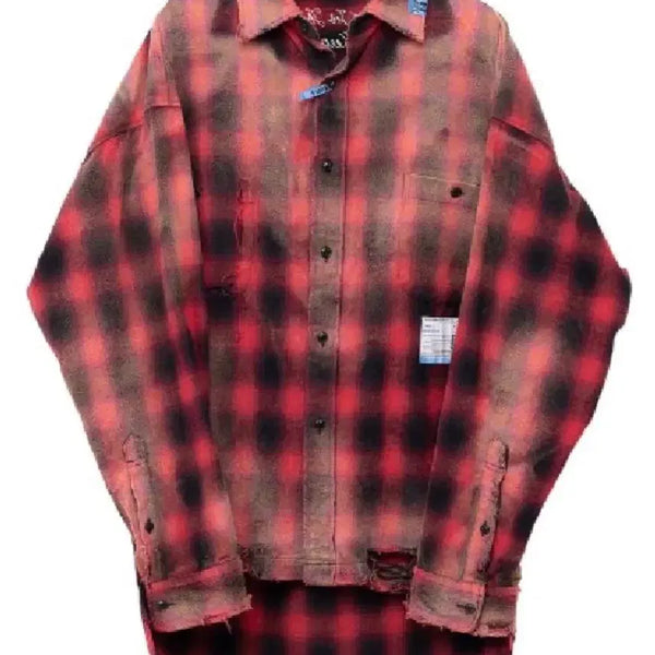 [BUNJANG] Mihara Yasuhiro Checkered Shirt / (급처) 미하라야스히로 체크 셔츠
