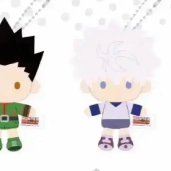[BUNJANG] Hunter x Hunter Gon Killua Plush Bundle / 헌터헌터 곤 키루아 누이 일괄 상하이 팝업