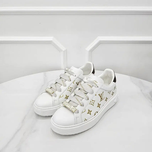 [BUNJANG] Louis Vuitton LV Monogram Time Out Sneakers / 루이비통 LV 모노그램 타임아웃 스니커즈 38