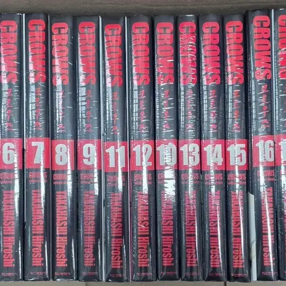 [BUNJANG] Crows Complete Edition Vol. 1-19 + Gaiden Vol. 1-2 (21 Volumes Total) Sealed Manga Set / 크로우즈 완전판 1-19+ 외전 1-2 미개봉 만화책 총21권
