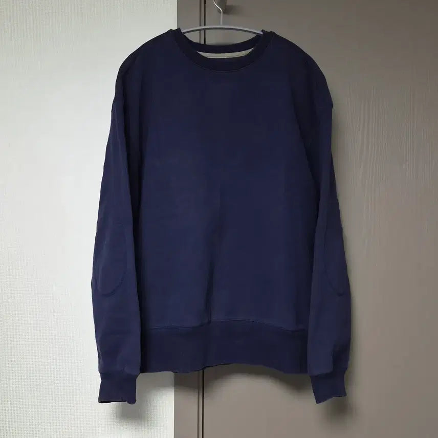 [BUNJANG] Roughside Oversized Sweatshirt Navy / [1] 러프사이드 오버사이즈드 스웻셔츠 맨투맨 네이비