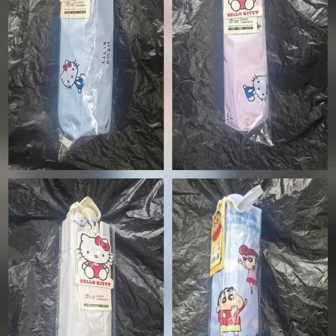 [BUNJANG] Hello Kitty / Crayon Shin-chan Foldable Umbrella/Parasol / [폭염 저감 필수] 헬로키티 / 짱구 우산/양산