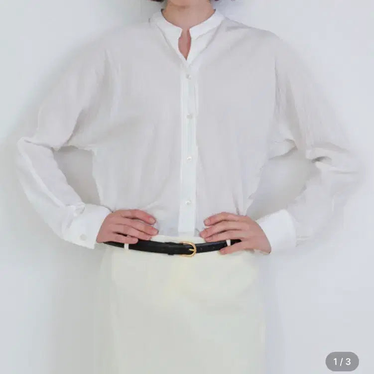 [BUNJANG] Archaic Nomard Blouse Ivory / (새상품) 아르카익 nomard 블라우스