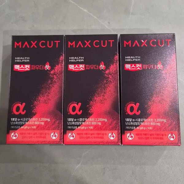 [BUNJANG] Maxcut Powder Hot 1 Box / 맥스컷 파우더 핫 1상자