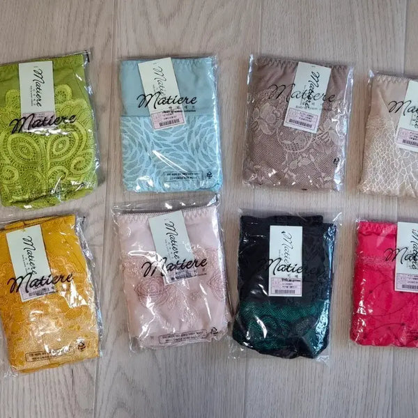 [BUNJANG] Matiere Women's 8-Piece Panty Set (Size 95) / 마띠에르 여성 팬티 8종세트 일괄판매(95사이즈)(새상품)