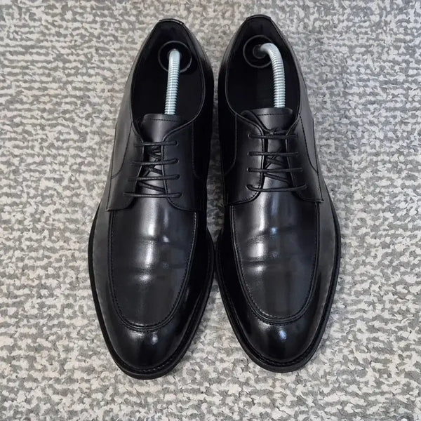 [BUNJANG] Daks Men's Leather U-Tip Dress Shoes (270) / 닥스 소가죽 유팁 남성구두 (270)