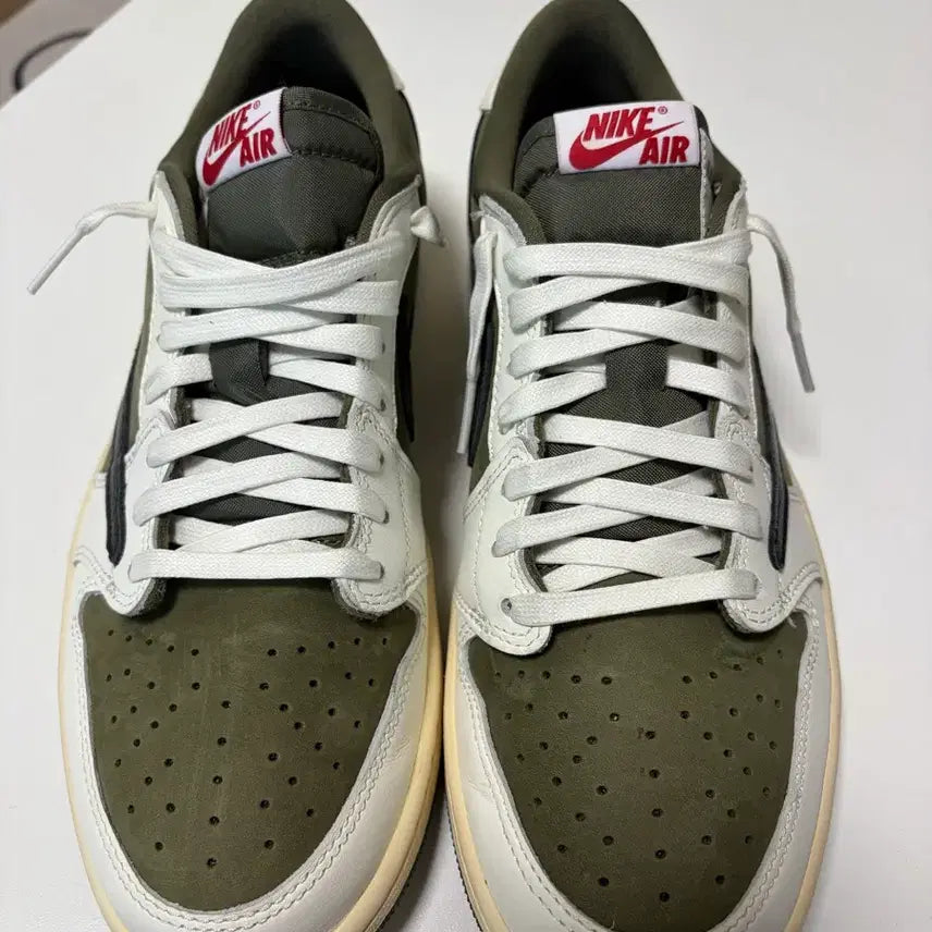 [BUNJANG] Air Jordan 1 Low OG SP Travis Scott Reverse Olive (275mm) / 조던 1 x 트래비스 스캇 레트로 로우 OG SP 리버스 올리브