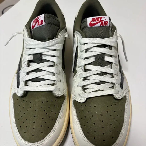 [BUNJANG] Air Jordan 1 Low OG SP Travis Scott Reverse Olive (275mm) / 조던 1 x 트래비스 스캇 레트로 로우 OG SP 리버스 올리브
