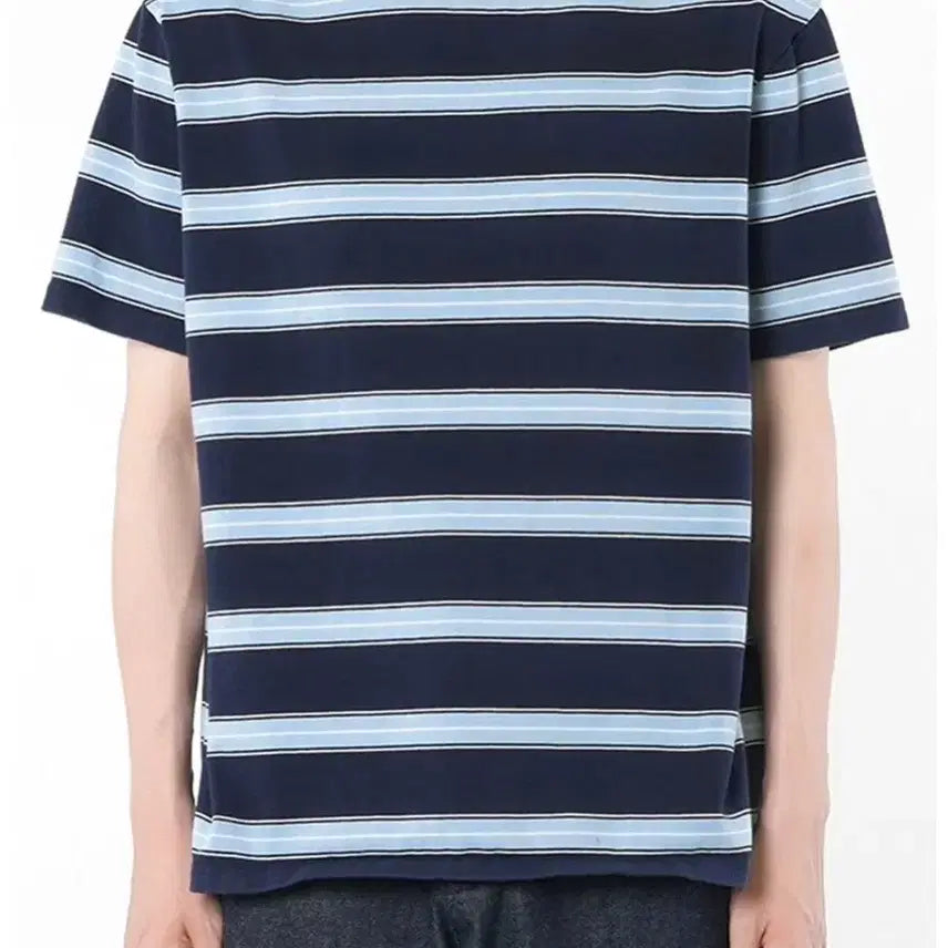 [BUNJANG] Years Ago Basque T-Shirt Short Sleeve / 이얼즈어고 바스크 티셔츠 반팔
