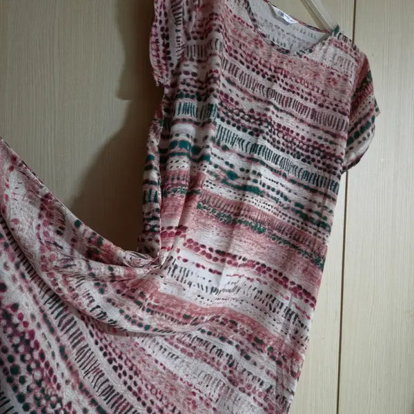 [BUNJANG] Summer Long Dress (Size 66) / (산들바람) 여자 시원한 여름 롱 원피스 66사이즈