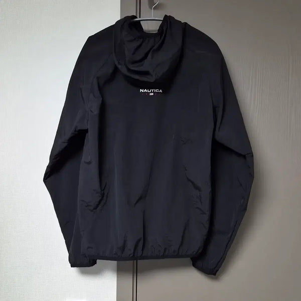 [BUNJANG] Nautica 83 Flag Sailing Windbreaker Black / [S] 노티카 83플래그 세일링 윈드브레이커 바람막이 블랙