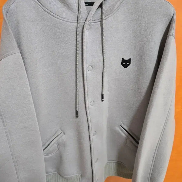 [BUNJANG] Zeze Songzio Grey Hooded Jumper Jacket / 지제로송지오 그레이 후드 점퍼 자켓 팝니다. 정가49만원