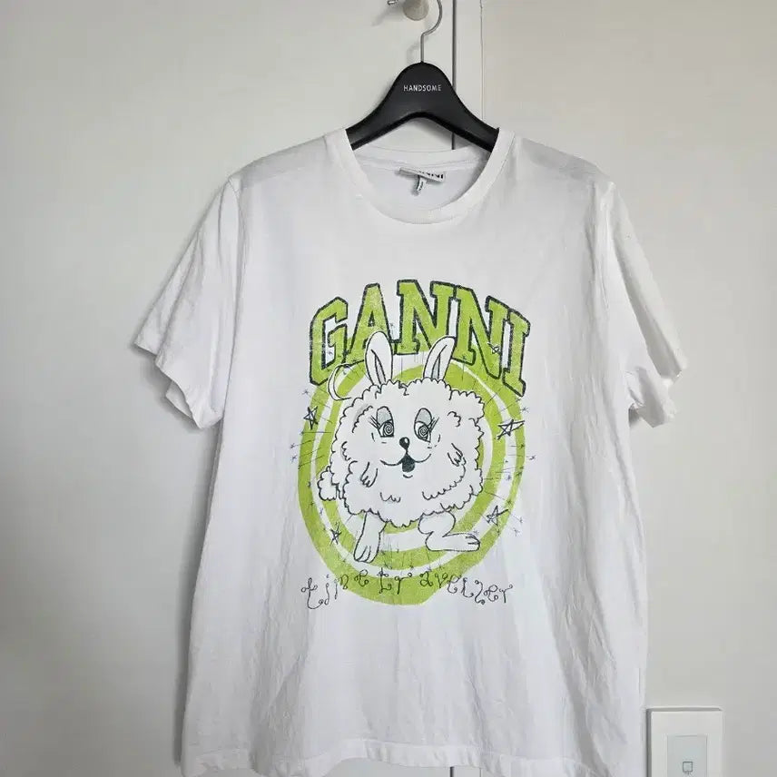[BUNJANG] Ganni T-Shirt (Size L) / Ganni  티셔츠 L