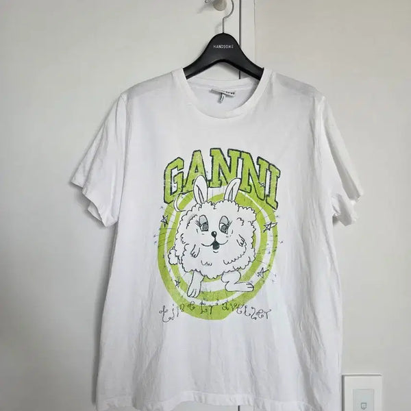 [BUNJANG] Ganni T-Shirt (Size L) / Ganni  티셔츠 L