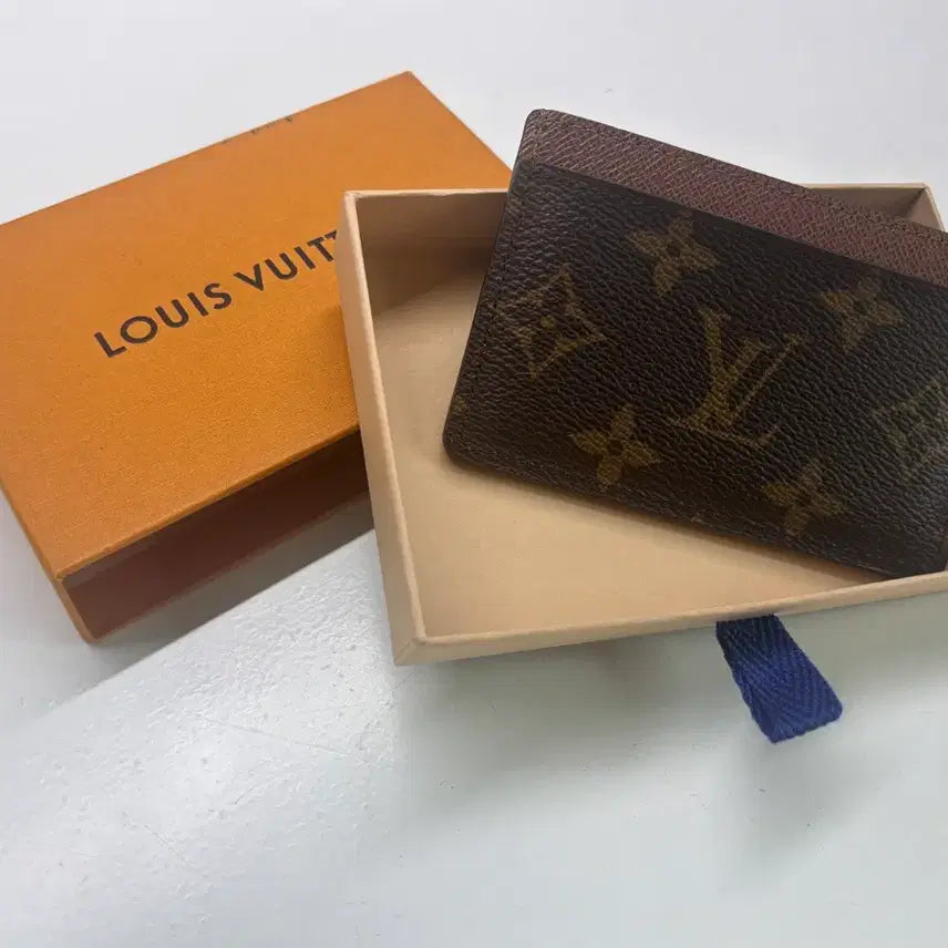 [BUNJANG] Louis Vuitton Monogram Armagnac Card Holder / 루이비통 카드홀더 모노그램 아르마냑