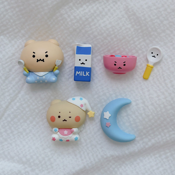 [BUNJANG] Mang-Gom Magnet Set, Acrylic Keyring, Doll, Figure / 망곰이 마그넷 자석 세트 아크릴 키링 인형 피규어 메지루시 가챠 산리오 치이카와 리락쿠마 짱구 픽사 먼작귀