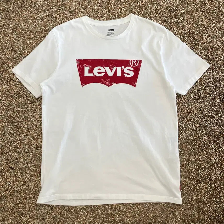 [BUNJANG] Levi's Logo Short Sleeve T-Shirt / 197 리바이스 로고 반팔