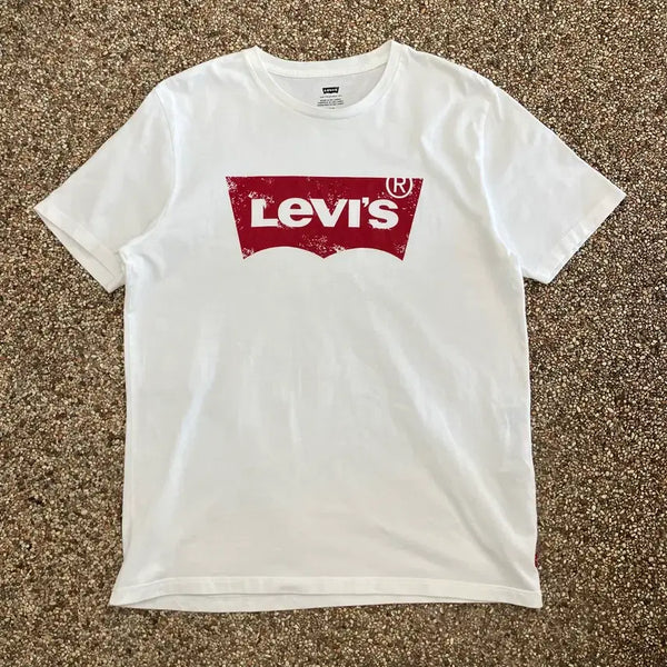 [BUNJANG] Levi's Logo Short Sleeve T-Shirt / 197 리바이스 로고 반팔