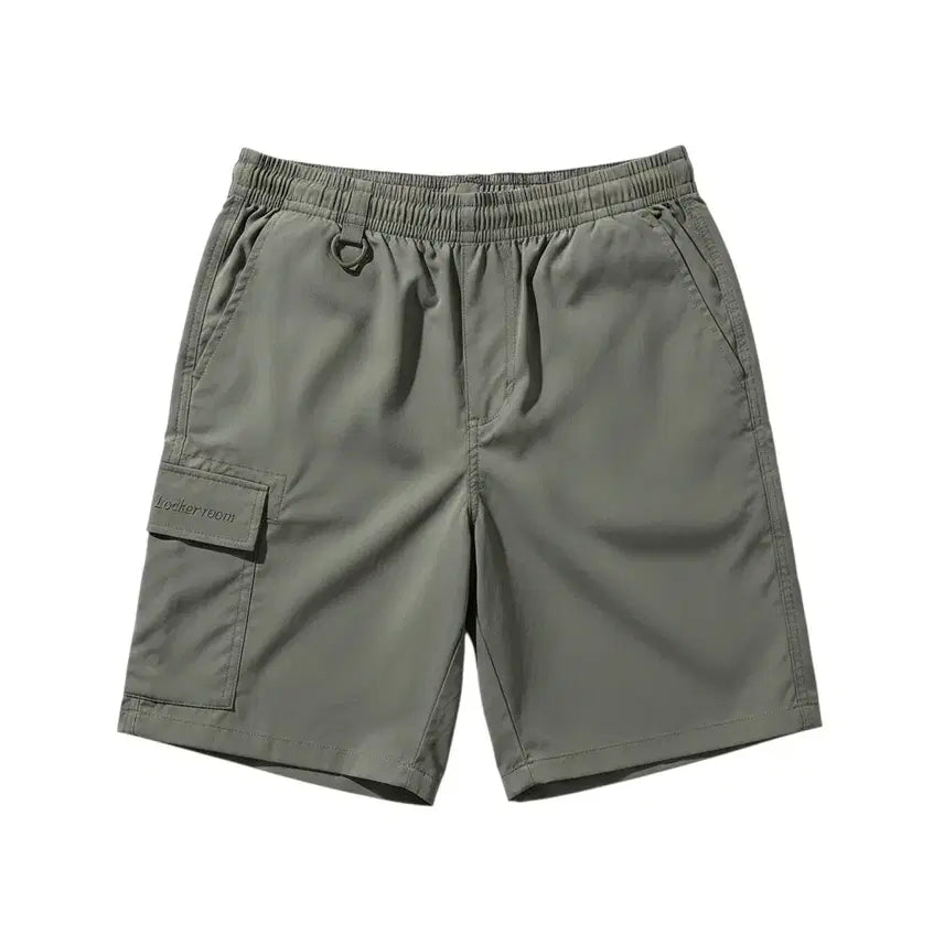 [BUNJANG] Code Graphy Nylon Banding Short Pants KH 36-130 / 여성M/ 코드그라피 나일론 밴딩 숏 팬츠KH 36-130