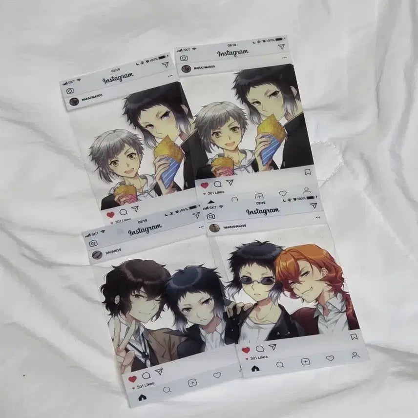 [BUNJANG] Bungo Stray Dogs Akutagawa Photocard Set / 문스독 문호스트레이독스 아쿠타가와 포토카드 판매합니다