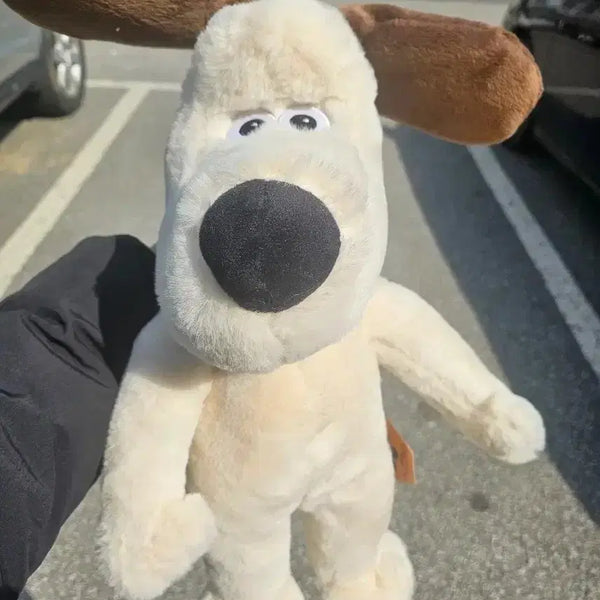 [BUNJANG] Wallace & Gromit 40cm Backpack Plush Toy / 정품 월레스와 그로밋 가방 40cm 백팩 인형