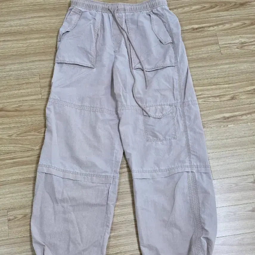 [BUNJANG] ZARA Balloon Hem Nylon Cargo Pants / 자라 벌룬 밑단 나일론 카고 팬츠