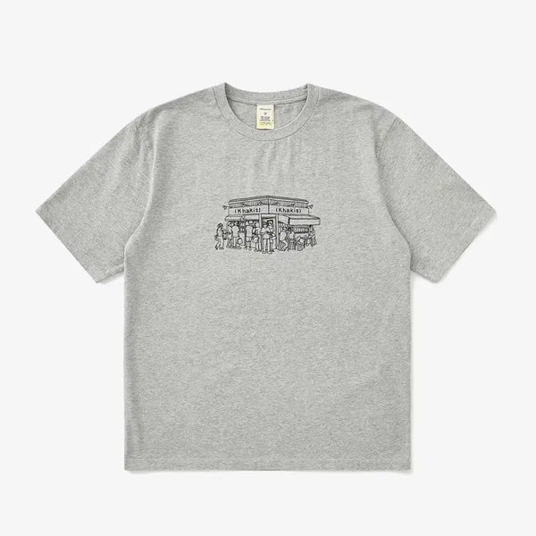 [BUNJANG] Kiosk T-Shirt Khaki / [L] 카키스 kiosk 티셔츠