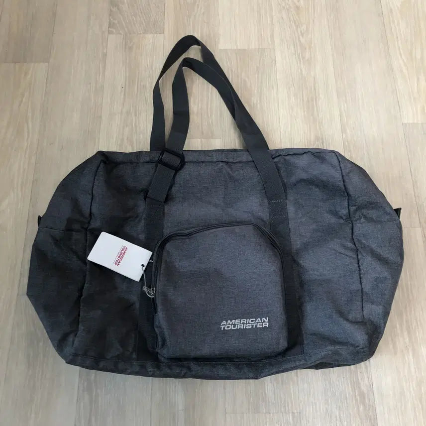 [BUNJANG] American Tourister Foldable Duffle Bag Grey / OS) 새상품 아메리칸 투어리스터 AMERICAN TOURISTER 폴더블 더플백 그레이