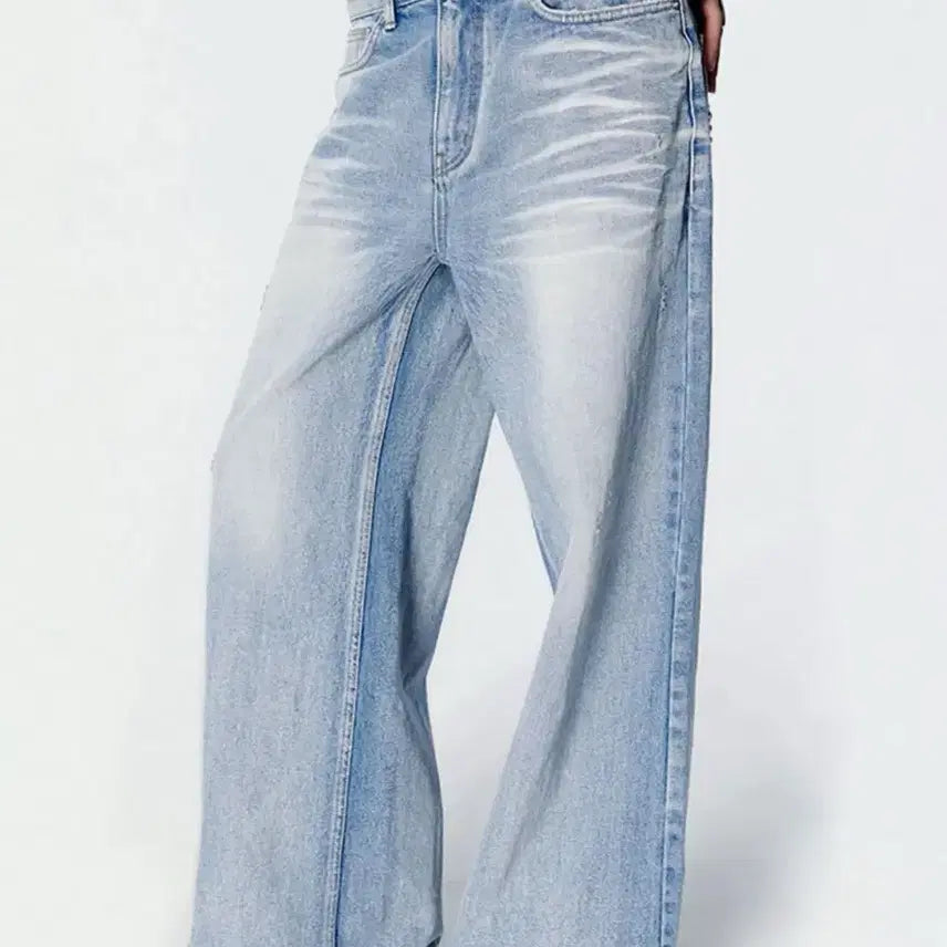 [BUNJANG] SNYDER Wide Denim Pants Blue / (새상품)2000아카이브스 snyder 와이드 데님 블루