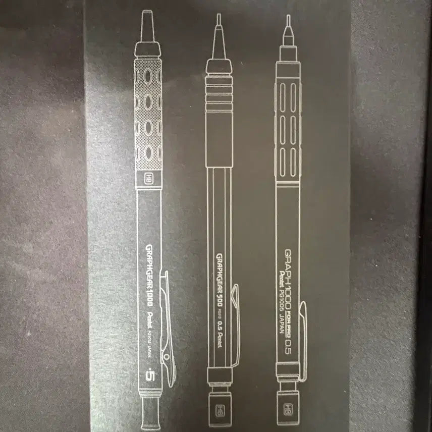 [BUNJANG] Pentel 60th Anniversary Mechanical Pencil Set / 펜텔 60주년 샤프
