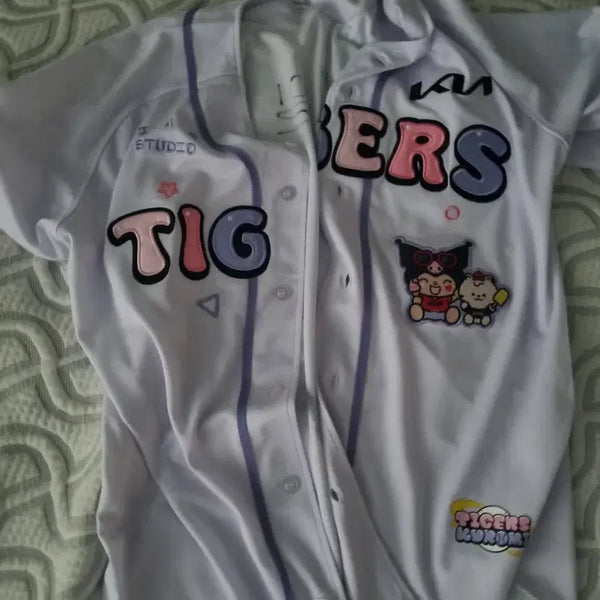 [BUNJANG] Kia Tigers Naeil Player Signed Hand-Marked Baseball Jersey L / 기아 타이거즈 쿠로미 네일 선수 친필 싸인 손 마킹 유니폼 100 L