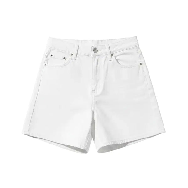 [BUNJANG] Attirance Women's White Denim Shorts Size S / 여성S/ 아뜨랑스 화이트 데님 숏 팬츠 37-96