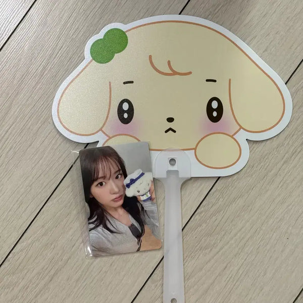 [BUNJANG] IVE MiniB Pop-up Ahn Yujin Photocard / 아이브 미니브 팝업 안유진 강안지 부채 + 미공포 포카