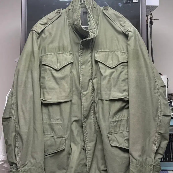[BUNJANG] M-1965 Field Jacket 2nd Generation OG Model / M-1965 필드 자켓 2세대